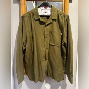 Standard Cloth Flannel Camp Shirt XL